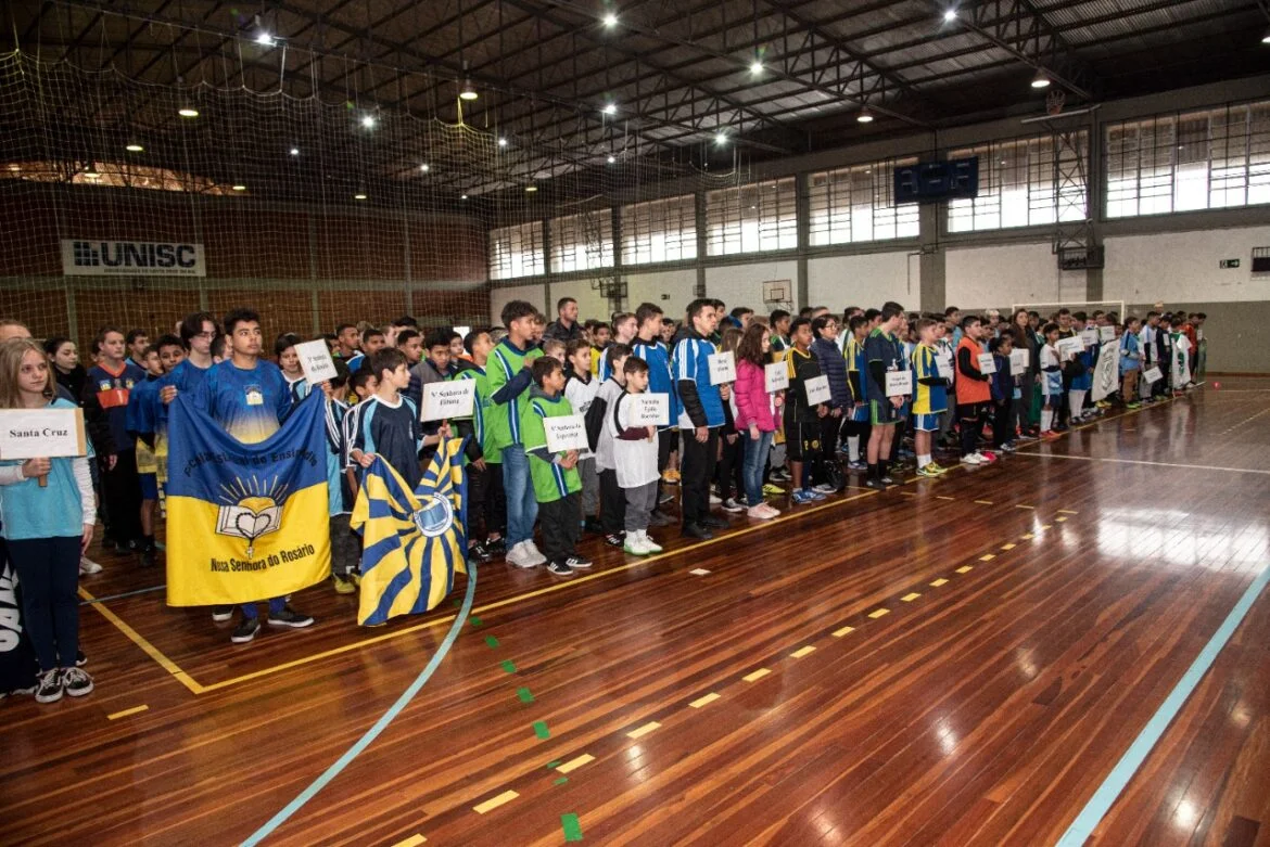 Semana será de xadrez e futsal nas olimpíadas escolares de Novo