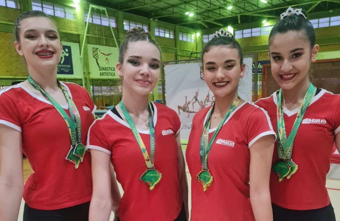 Nova geração de ginastas do Colégio Mauá estreia nos eventos oficiais