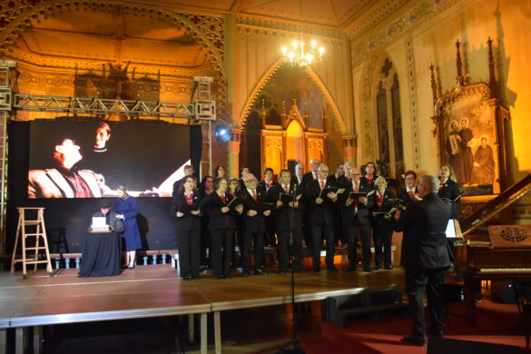 Espetáculo “Memórias em Retalhos” encanta no encerramento da Semana do Bicentenário da Imigração Alemã em Dois Irmãos (1)
